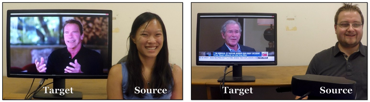 SIGGRAPH Emerging Technologies: Real-time Face Capture and Reenactment of RGB Videos