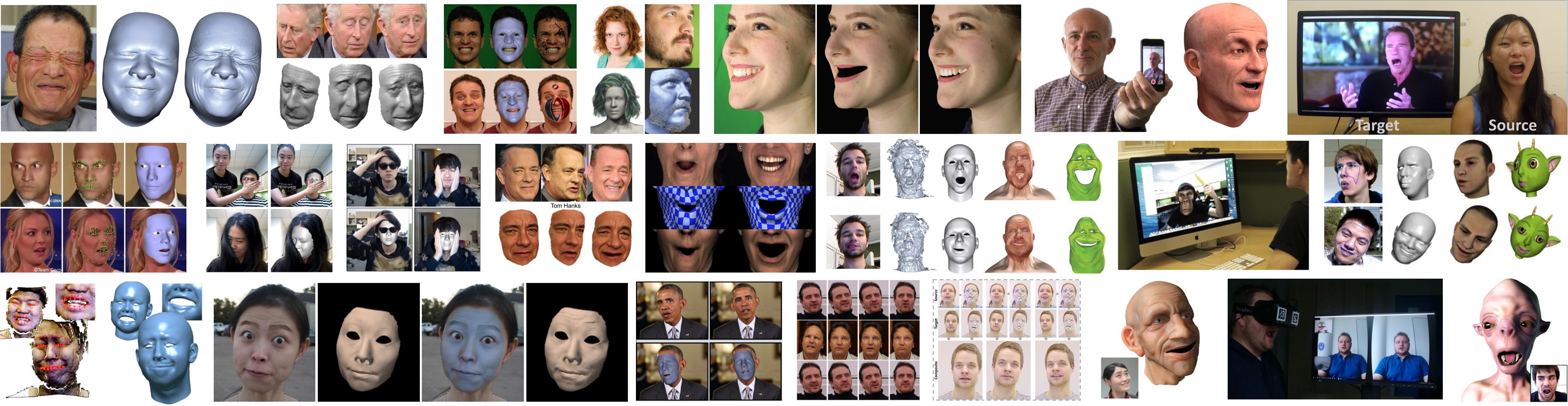 State of the Art on Monocular 3D Face Reconstruction, Tracking, and Applications