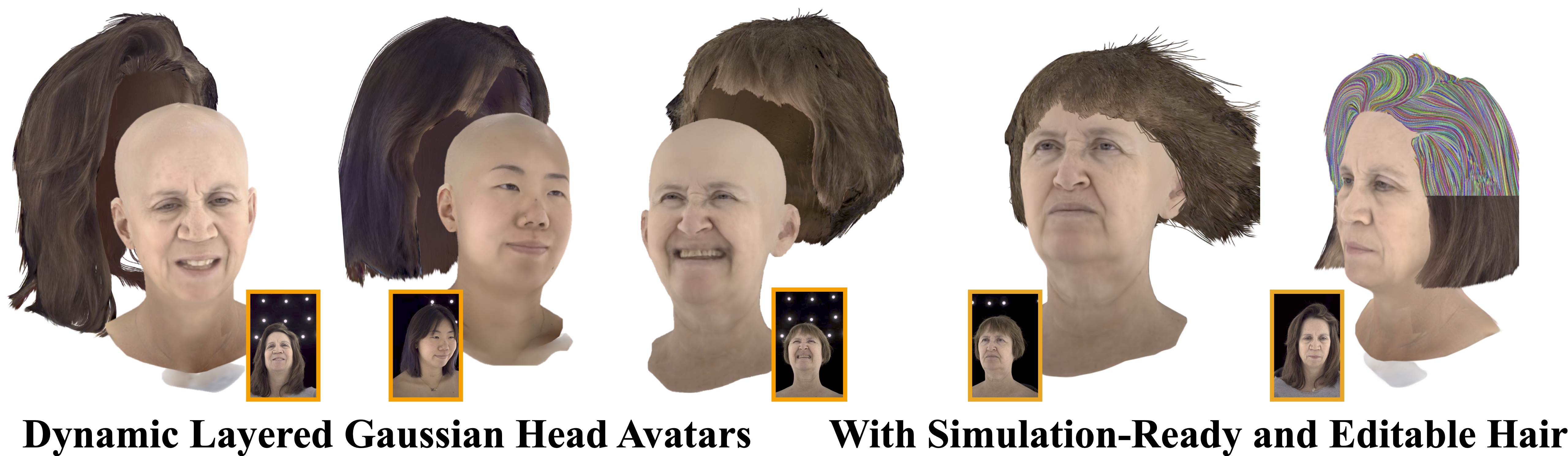 PhysHead - Simulation-Ready Gaussian Head Avatars